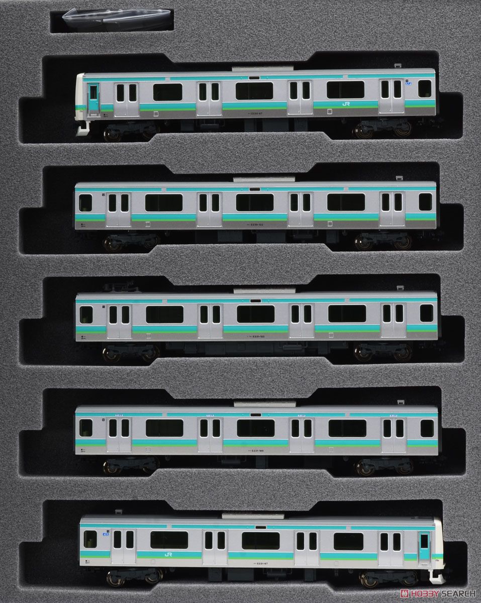E231系 常磐線・上野東京ライン (5両セット) (鉄道模型) - ホビー
