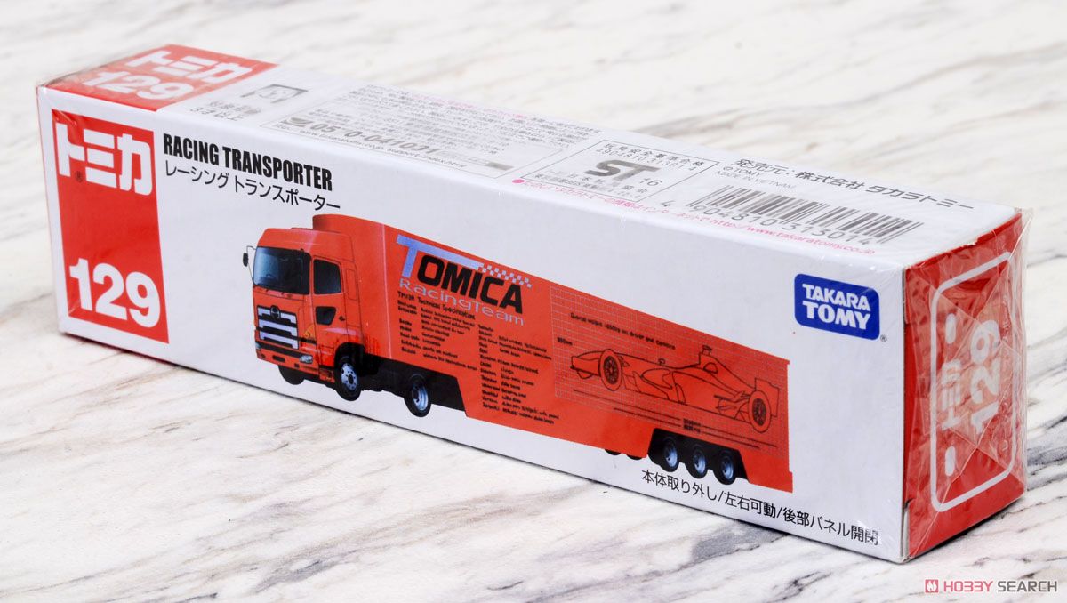 ロングタイプトミカ No.129 レーシングトランスポーター (トミカ