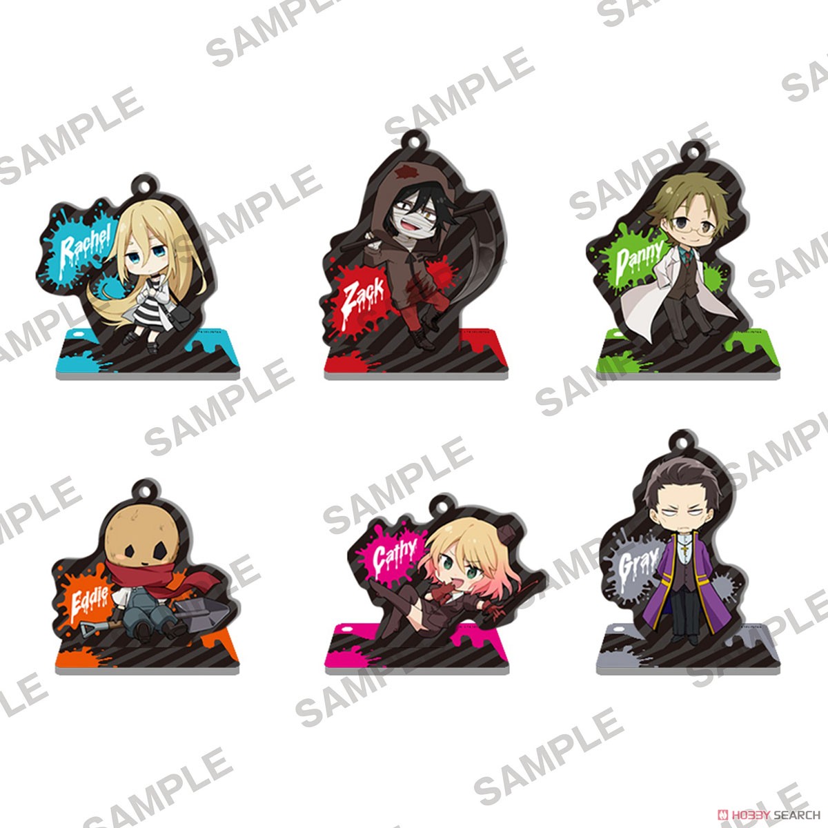 殺戮の天使 アクリルスタンドフィギュア (6個セット) (キャラクター