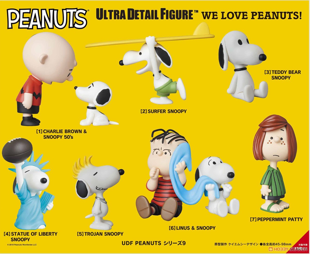 UDF No.453 「PEANUTS シリーズ9」 CHARLIE BROWN & SNOOPY 50`s
