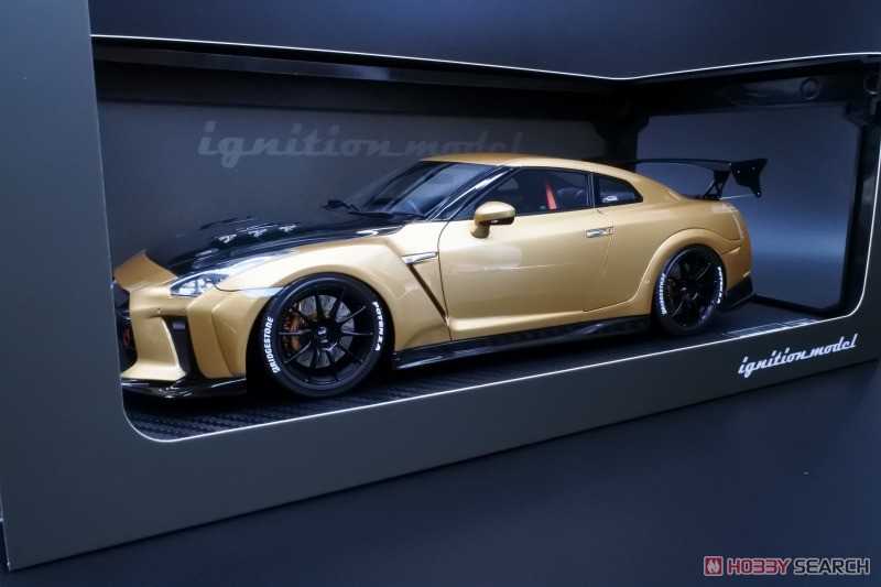 Top Secret GT-R (R35) Gold (Diecast Car) - HobbySearch Diecast Car
