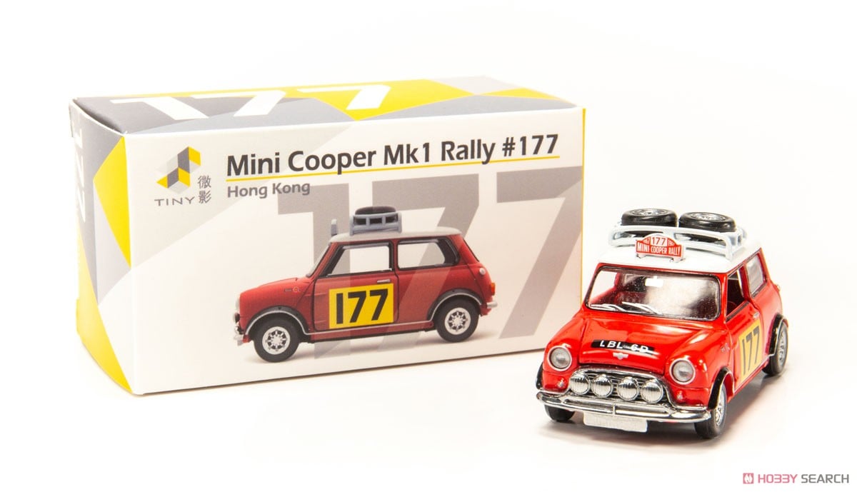 Tiny City No.177 ミニ クーパー モンテカルロラリー1967 優勝車