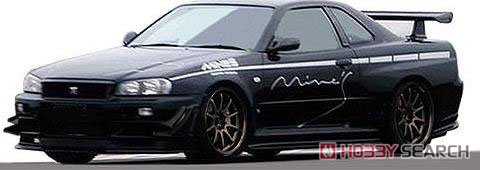 Nissan Skyline GT-R Mine`s (R34) Black (ミニカー) - ホビーサーチ