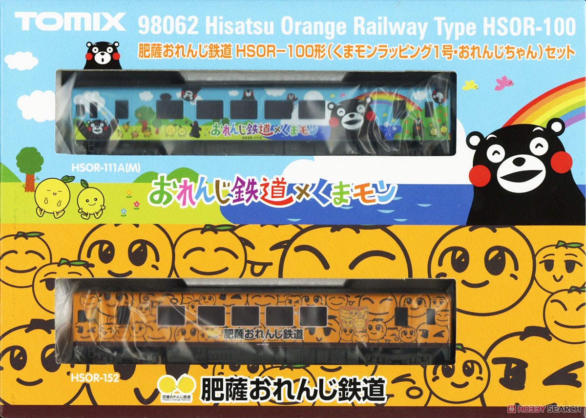 肥薩おれんじ鉄道 HSOR-100形 (くまモンラッピング1号・おれんじちゃん