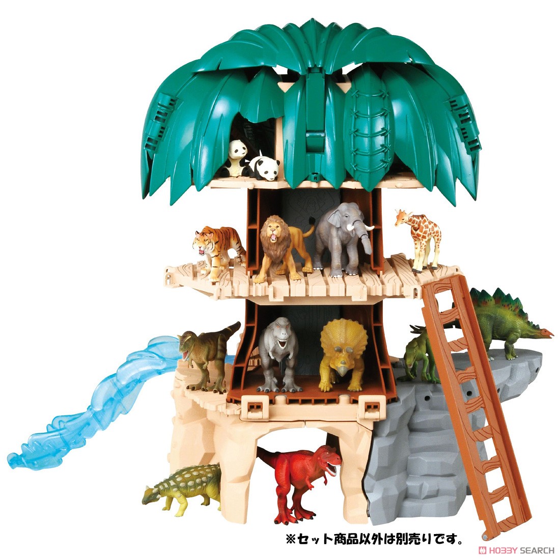 アニア 合体！ジャングルツリー 初回アニア同梱版 (動物フィギュア