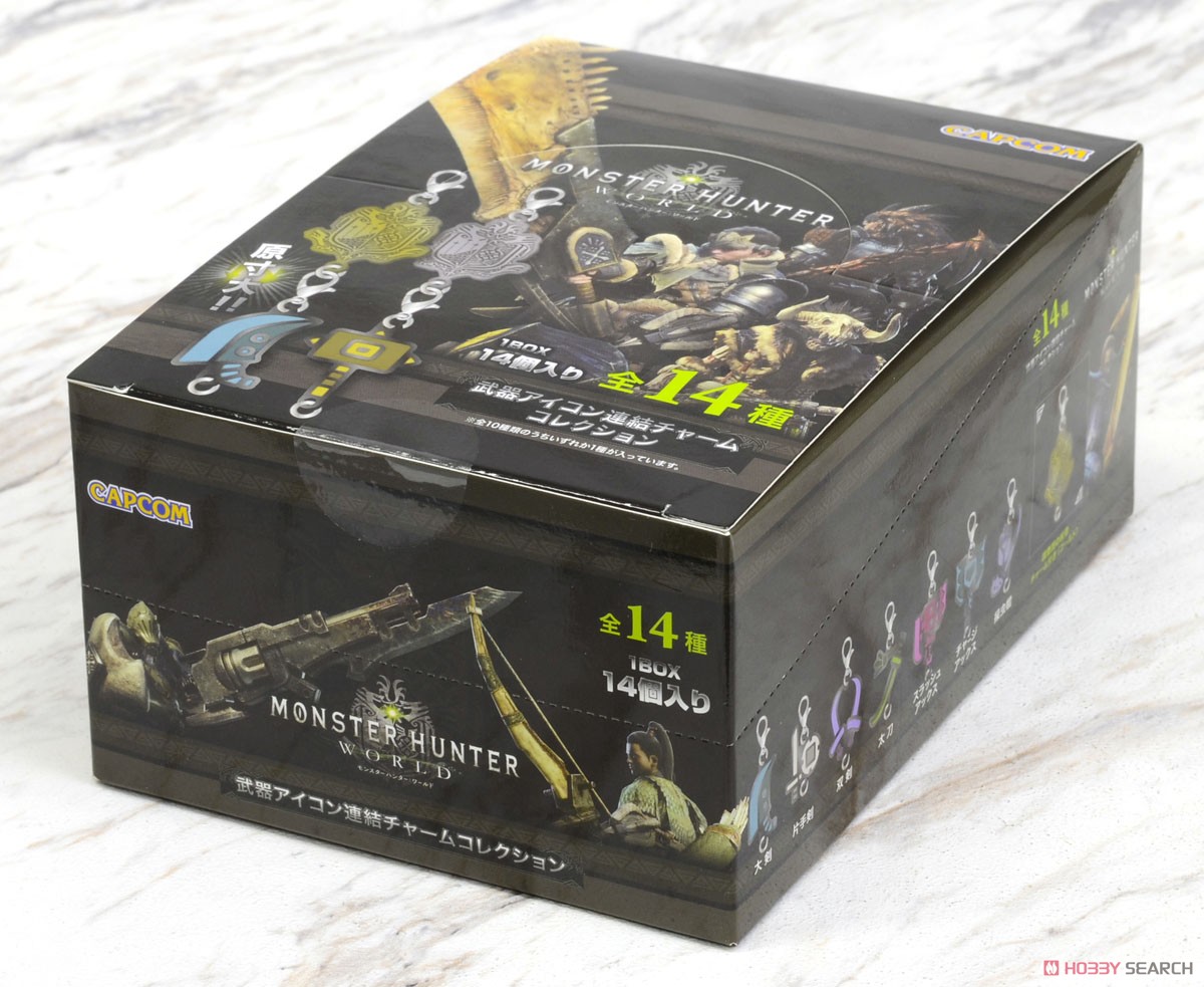 モンスターハンター：ワールド 武器アイコン 連結チャームコレクション
