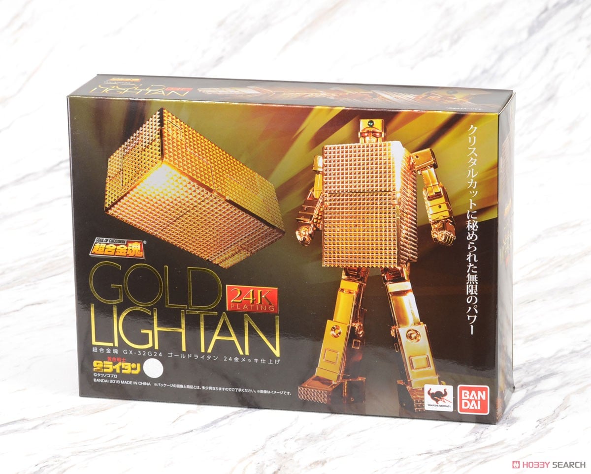 超合金魂 GX-32R ゴールドライタン 24金メッキ仕上げ (完成品