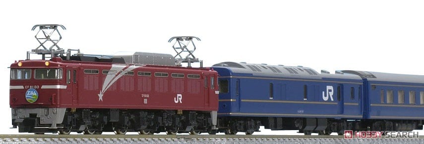 JR EF81・24系 特急寝台客車 (エルム) セット (7両セット) (鉄道模型