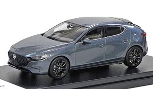 MAZDA3 FASTBACK (2019) ディープクリスタルブルーマイカ (ミニカー