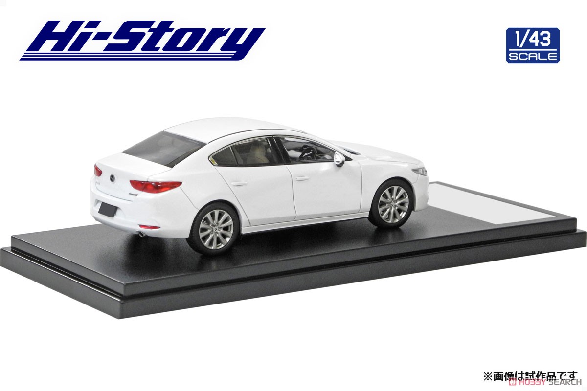 MAZDA3 SEDAN (2019) スノーフレイクホワイトパールマイカ (ミニカー