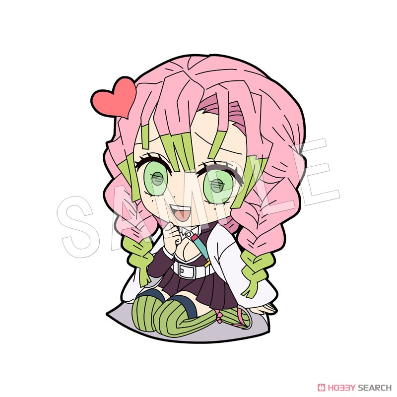 鬼滅の刃 ぺたん娘トレーディングラバーストラップ 柱ver. (8個セット