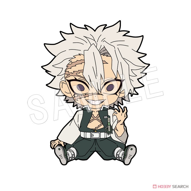 鬼滅の刃 ぺたん娘トレーディングラバーストラップ 柱ver. (8個セット