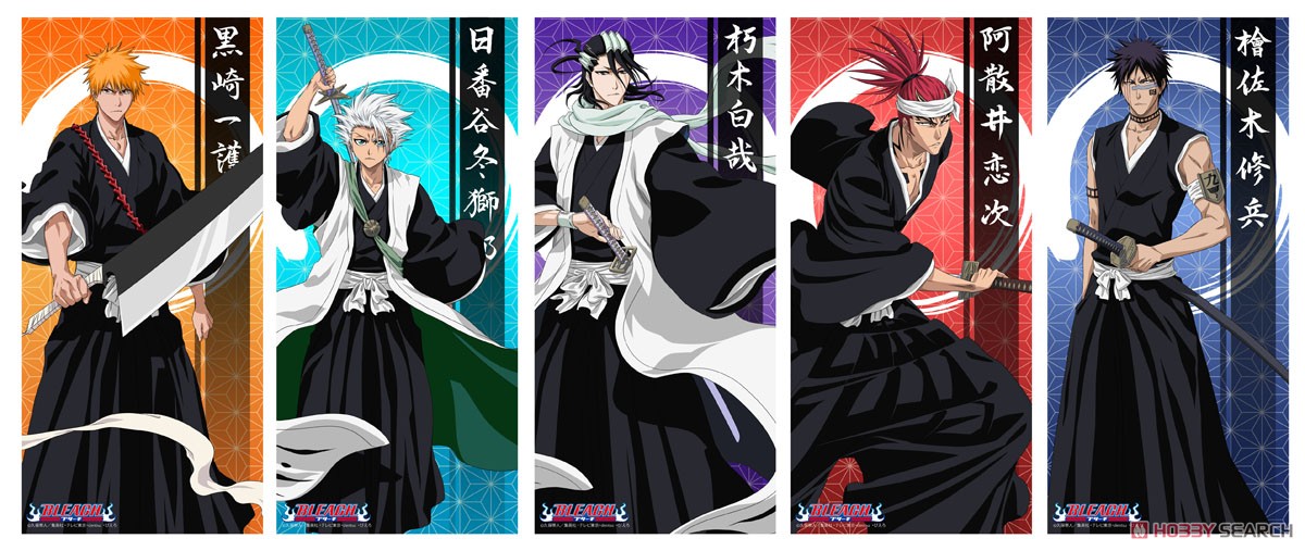 BLEACH 【描き下ろし】 檜佐木修兵 ミニ手ぬぐい (キャラクターグッズ