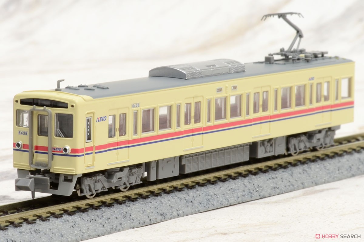 京王 6000系 都営地下鉄線乗入仕様車 新塗装 シングルアームパンタ