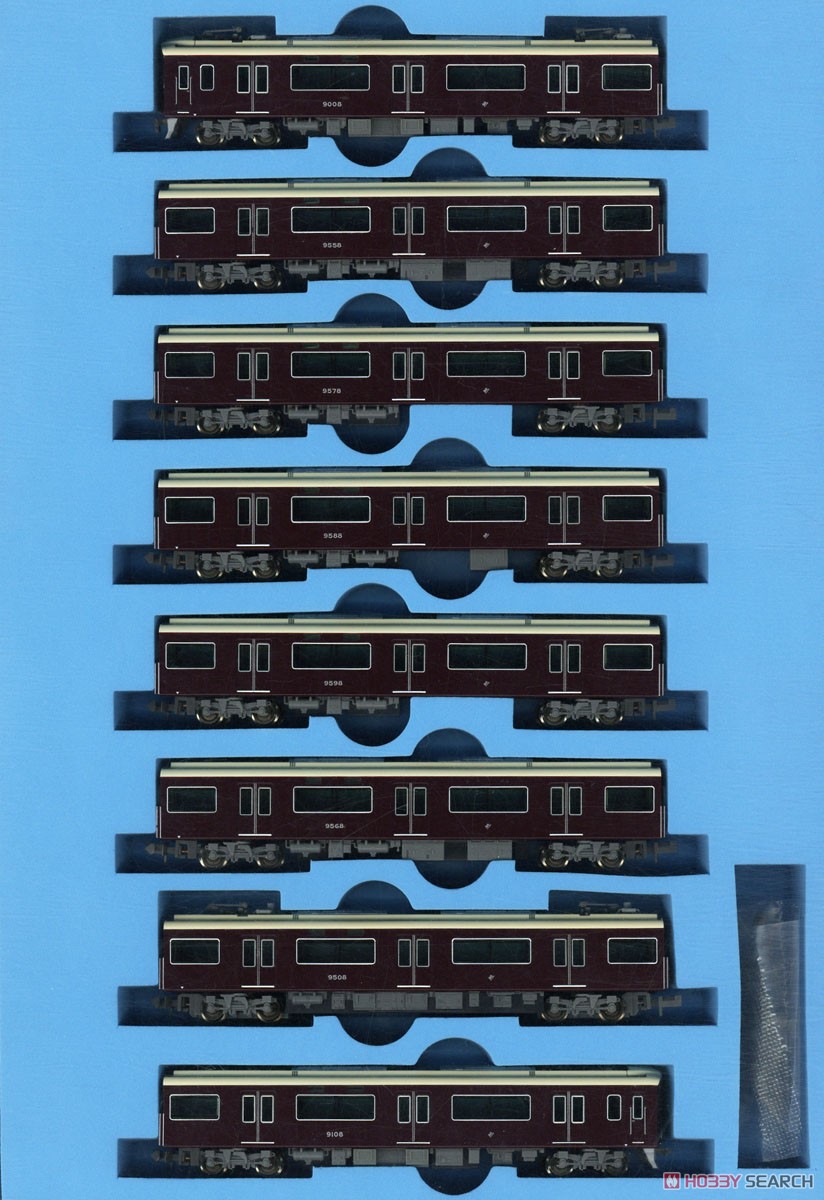 阪急 9000系 神戸線 ヘッドライト改造 (8両セット) (鉄道模型