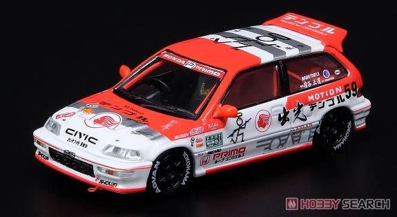 Honda シビック EF9 出光 MOTION TEMPLE RACING (ミニカー) - ホビー