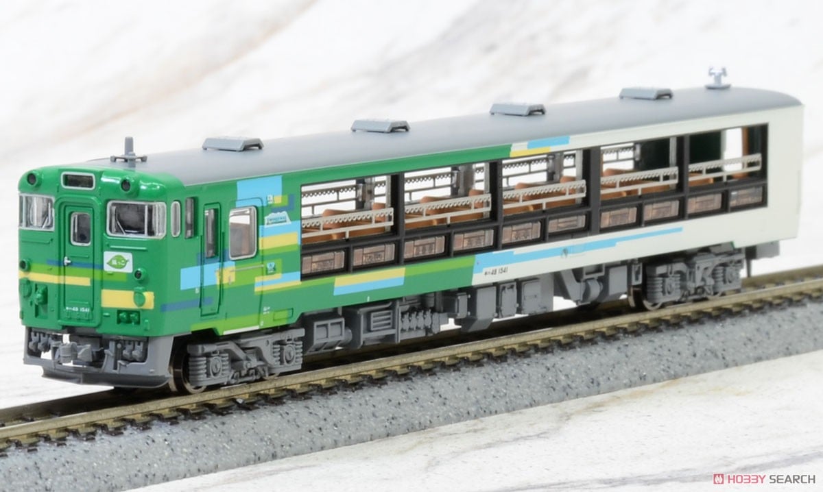 キハ48 びゅうコースター 「風っこ」 夏姿 2両セット (2両セット