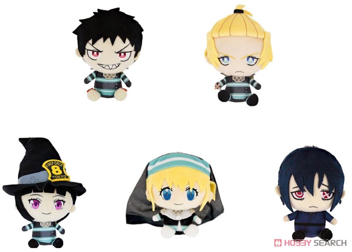 炎炎ノ消防隊 ぬいぐるみマスコット 新門紅丸 (キャラクターグッズ