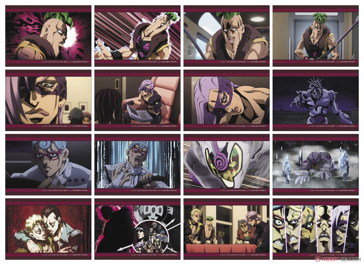 ☆特価品 「ジョジョの奇妙な冒険 黄金の風」 ブロマイドセット 【暗殺