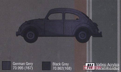 フォルクスワーゲン・タイプ1`ビートル` (プラモデル) - ホビーサーチ