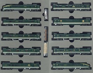 室内表現パーツ KATO 「TWILIGHT EXPRESS 瑞風」 室内表現コンプリート
