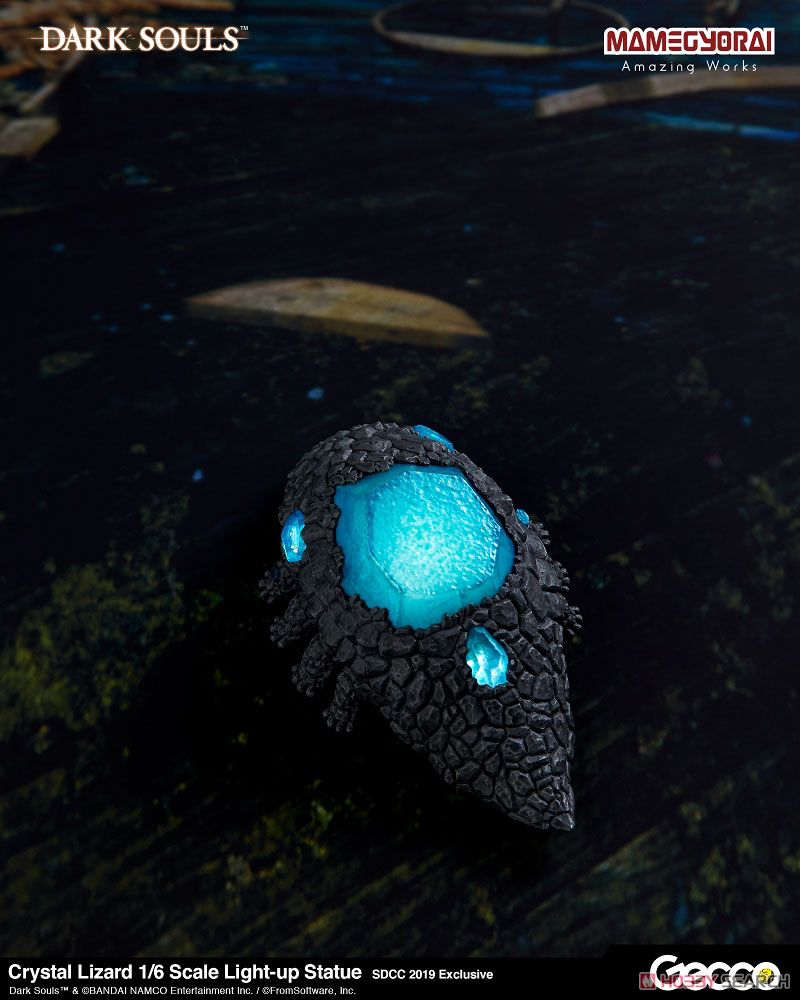 DARK SOULS ダークソウル/ 石守 結晶トカゲ 1/6スケール ライトアップ