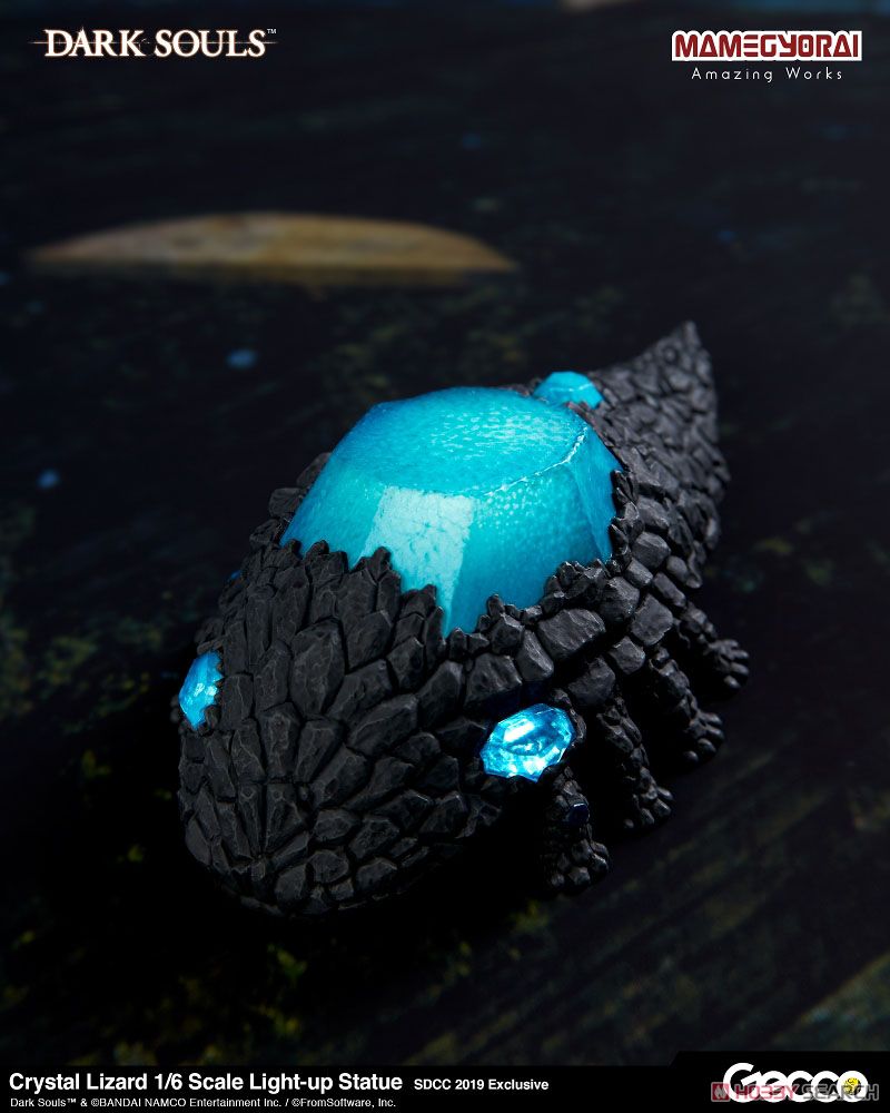 DARK SOULS ダークソウル/ 石守 結晶トカゲ 1/6スケール ライトアップ