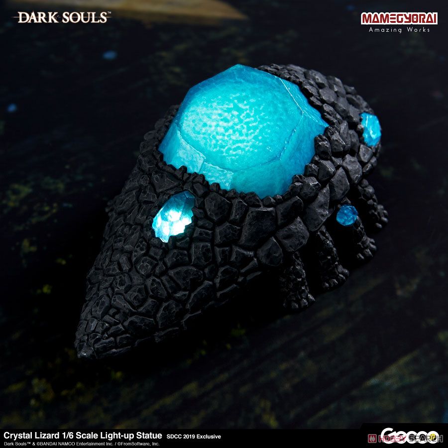 DARK SOULS ダークソウル/ 石守 結晶トカゲ 1/6スケール ライトアップ