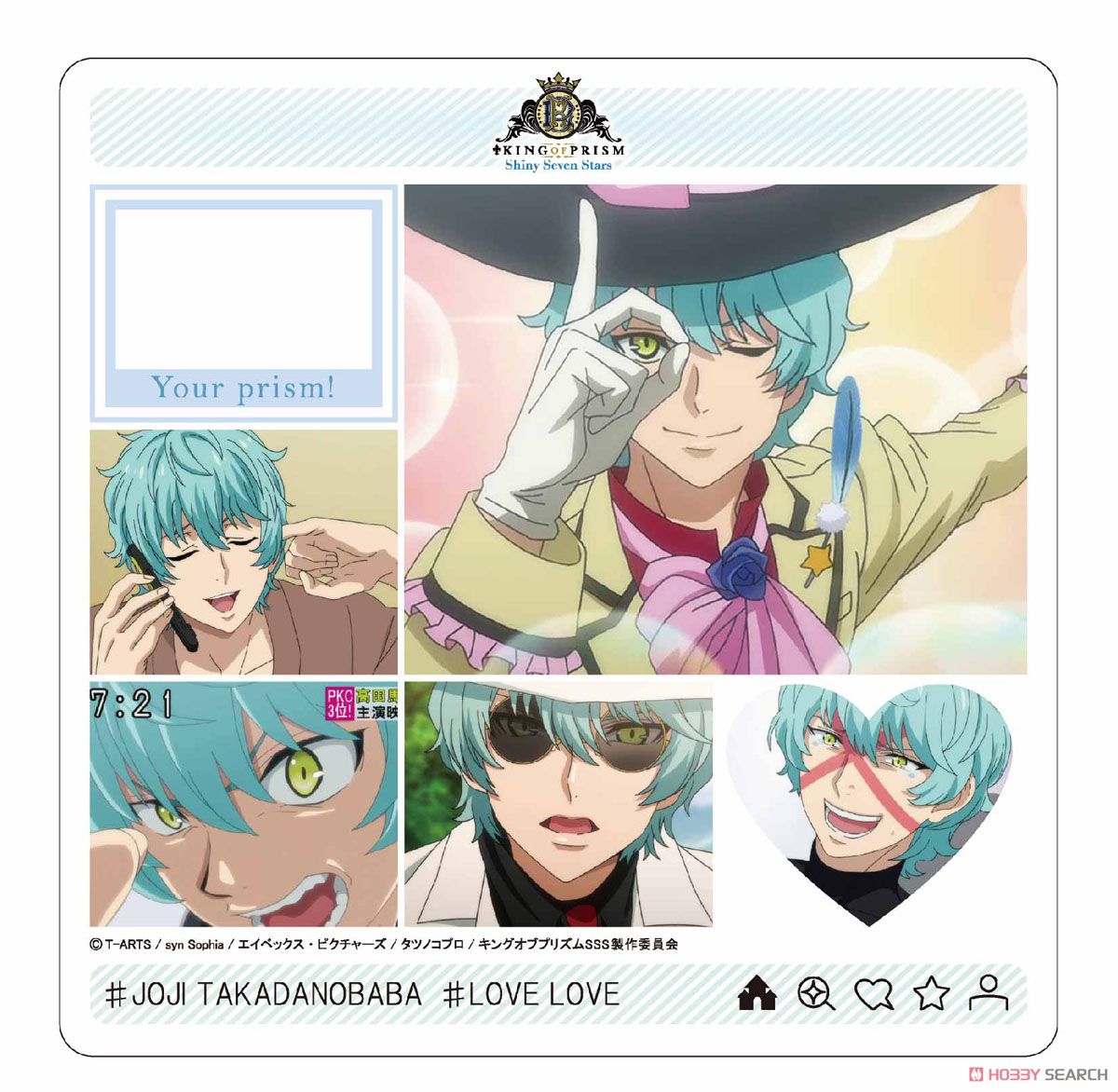 KING OF PRISM 高田馬場ジョージ 池袋エィス 缶バッジまとめ売り KING