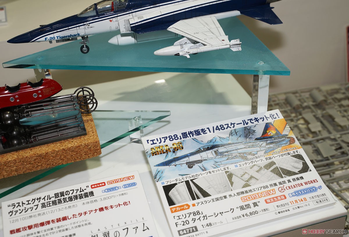 エリア88」 F-20 タイガーシャーク `風間真` (プラモデル) - ホビー