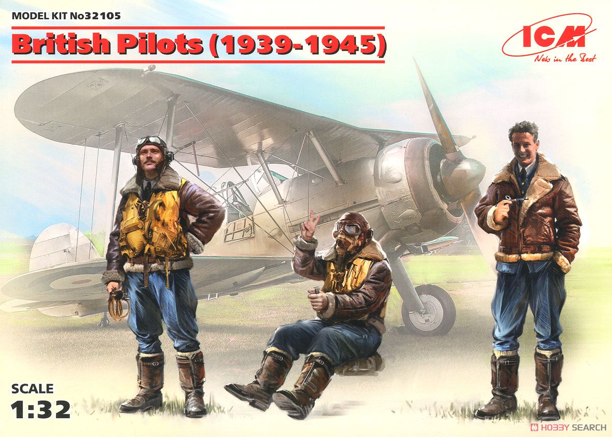 イギリス空軍 パイロットセット (1939-1945) (プラモデル) - ホビー