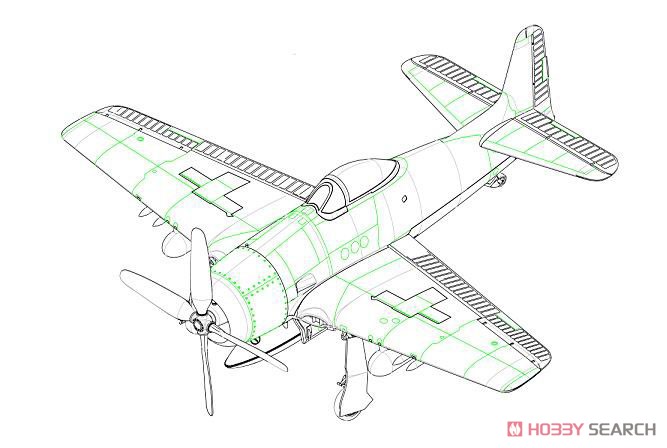 F8F-1 ベアキャット (プラモデル) - ホビーサーチ ミリタリープラモ