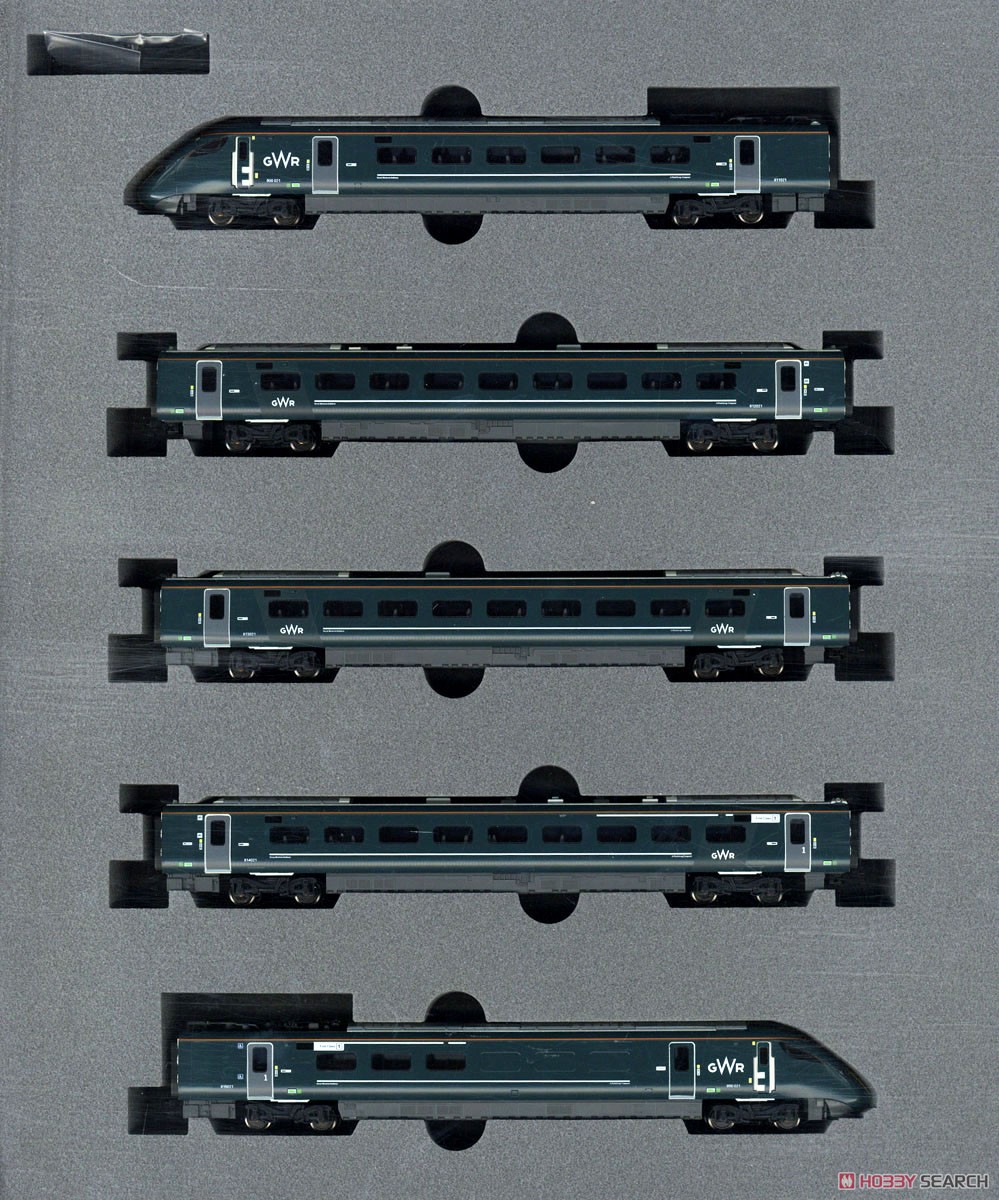 KATO Hitachi Class 800 GWR 5両編成 Hitachi Class 800/0 GWR 5 Car Set (