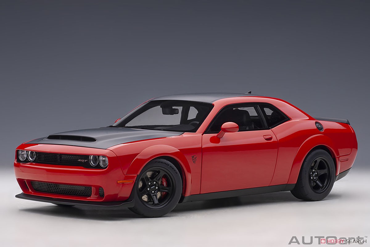 ダッジ チャレンジャー SRT デーモン (レッド/マット・ブラック