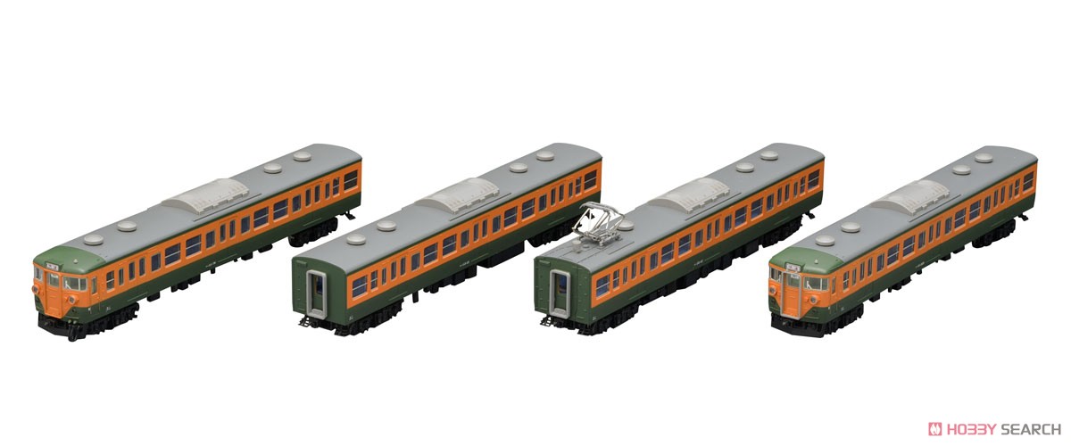 国鉄 113-0系 近郊電車 (冷改車・湘南色・関西仕様) 基本セット (基本
