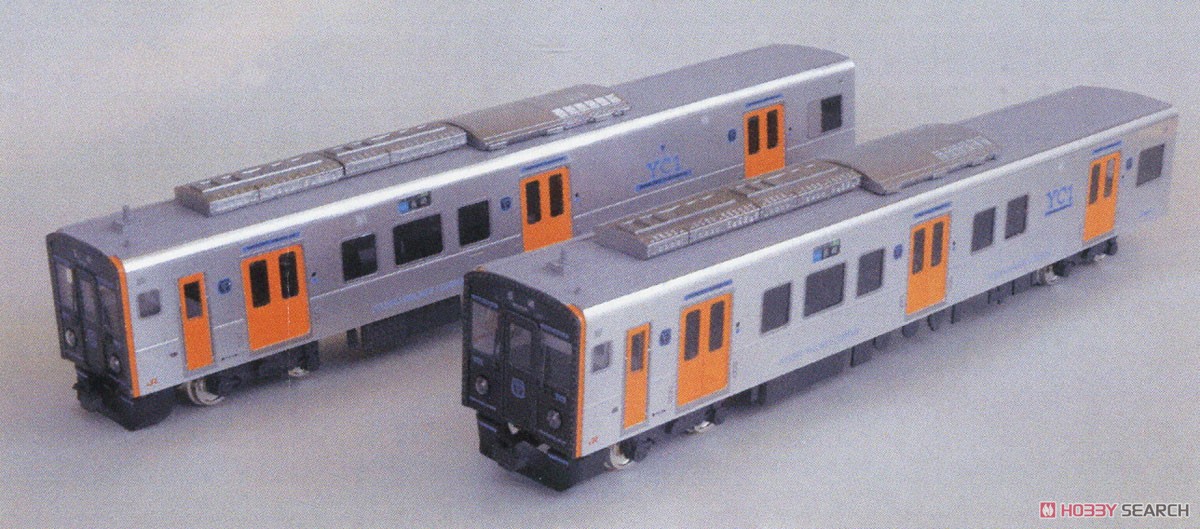 16番(HO) YC1系 量産先行車 ペーパーキット (2両セット) (塗装済み