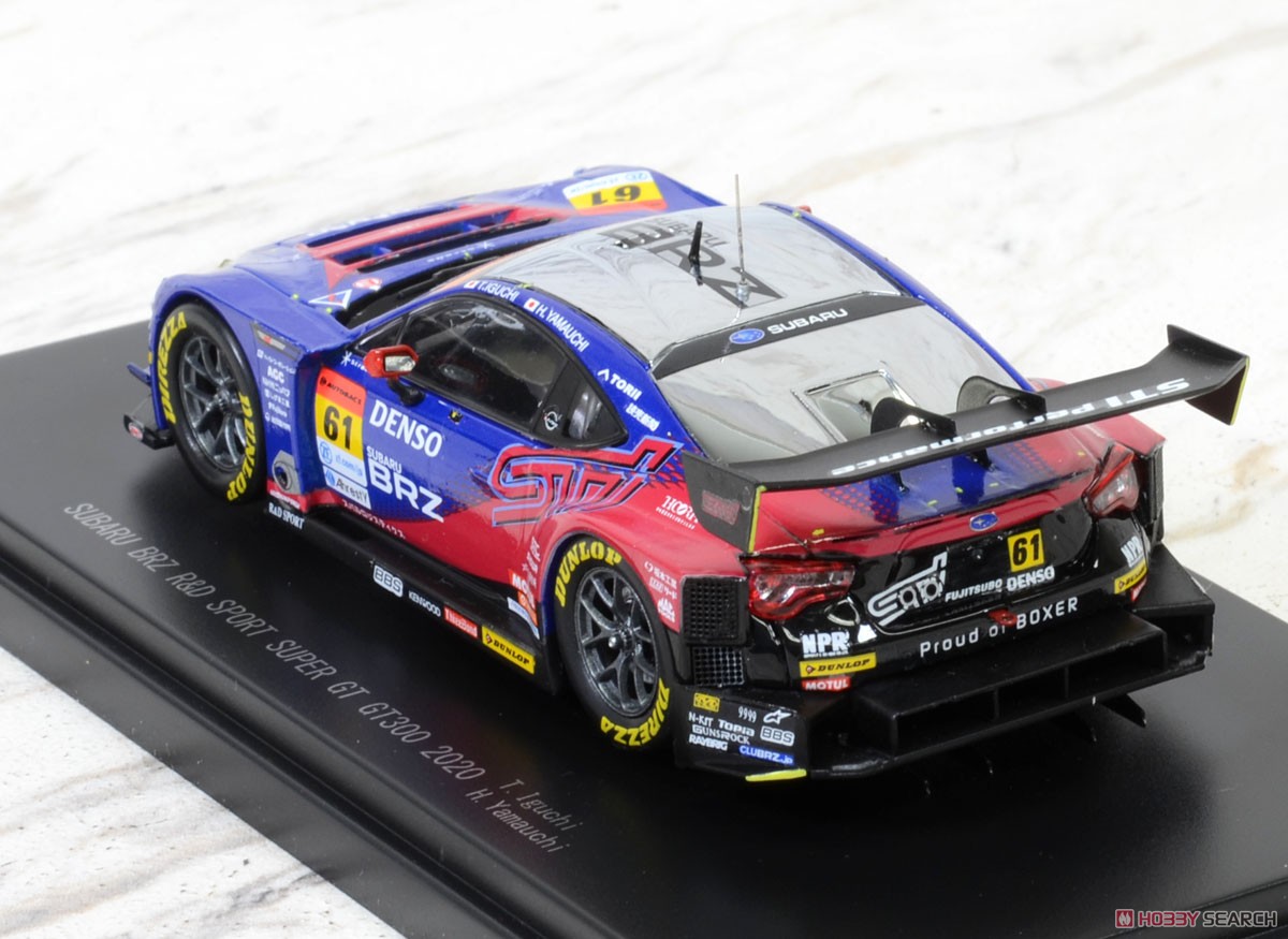 SUBARU BRZ R&D SPORT SUPER GT GT300 2020 No.61 (ミニカー) - ホビー