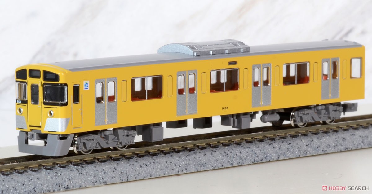 西武 9000系 (多摩湖線・黄色) 4両編成セット (動力付き) (4両セット