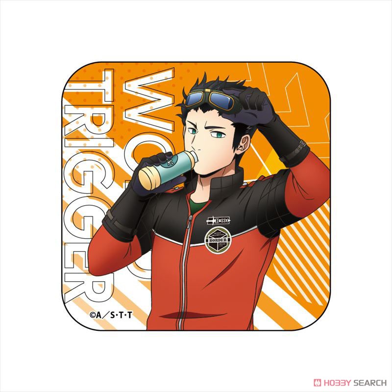 ワールドトリガー 休息 スクエア缶バッジ 生駒達人 (キャラクター