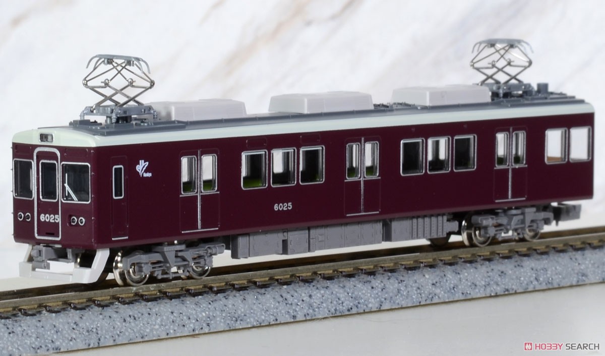 阪急 6000系 今津線(今津北線) 6025+6026編成 6両編成セット (動力付き