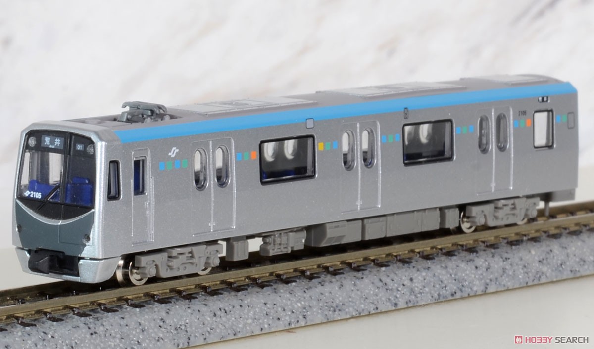 リニア地下鉄道コレクション 仙台市交通局 2000系 東西線 (銀帯) 4両