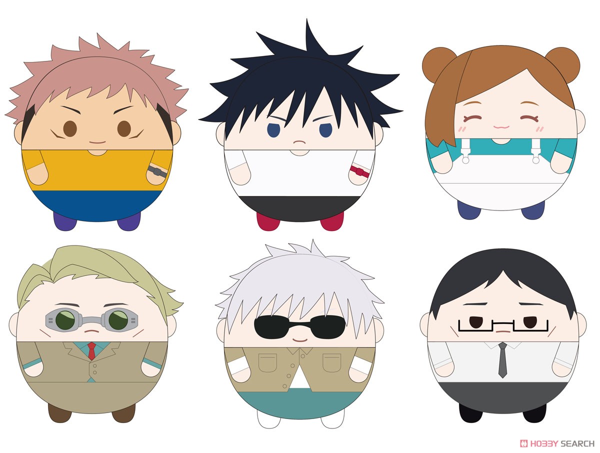 呪術廻戦 ふわコロりんBIG3 F 伊地知潔高 (キャラクターグッズ