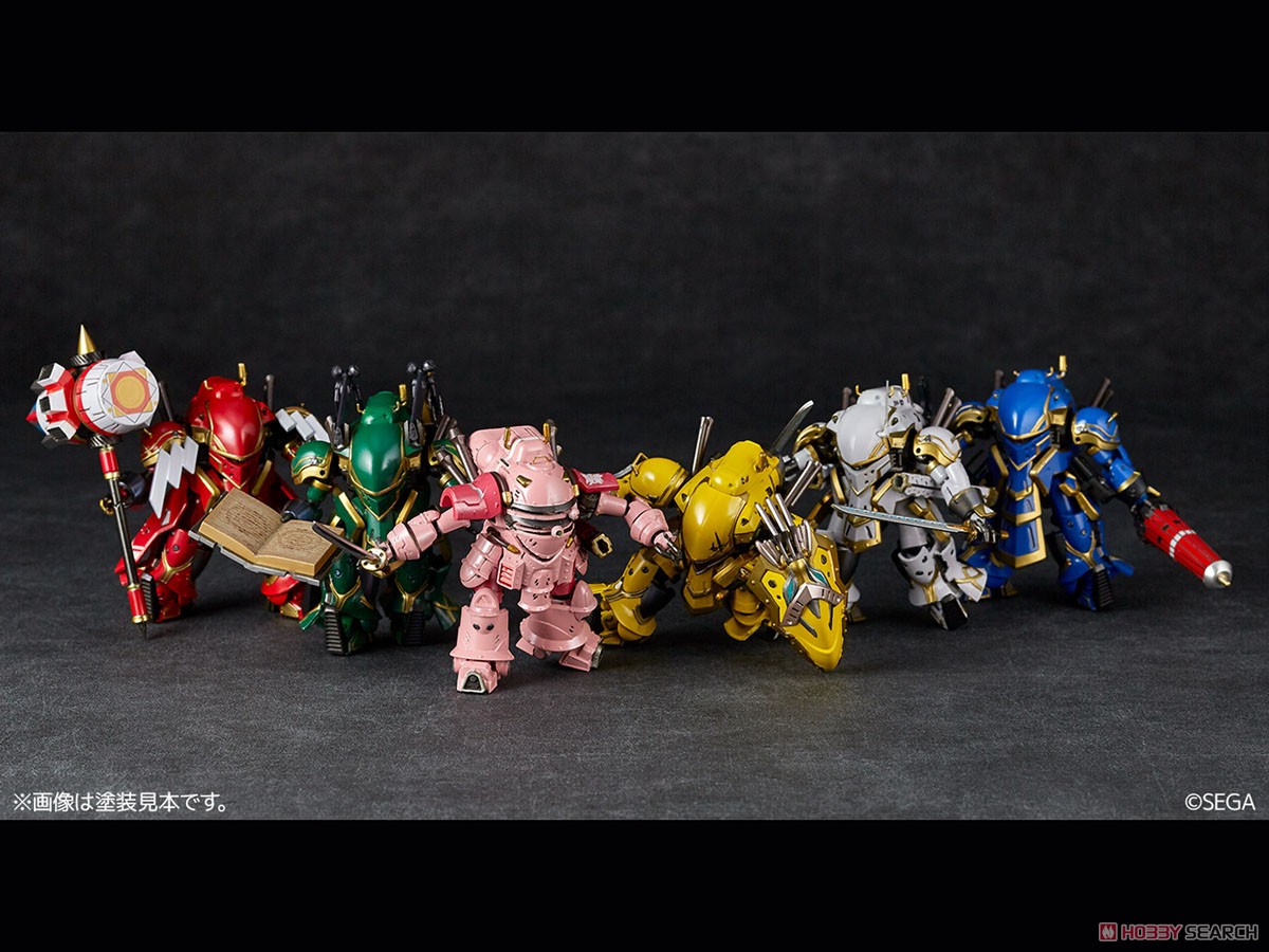 新・サクラ大戦 1/35スケールプラモデルキット Vol.1 霊子甲冑・三式