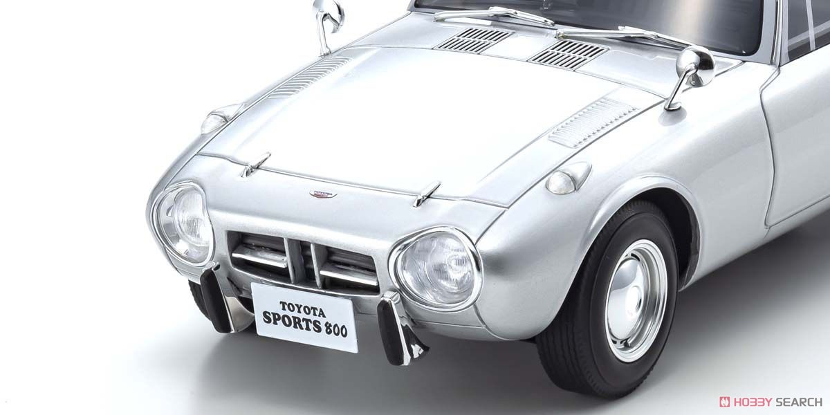 トヨタ スポーツ 800 (シルバー) (ミニカー) - ホビーサーチ ミニカー