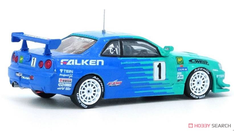 Skyline GT-R R34 #1 `FALKEN` Super Taikyu 2001 Winter (Diecast Car