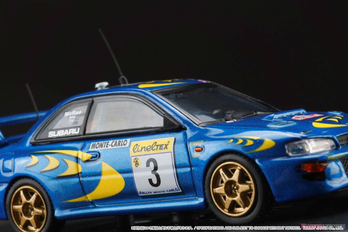 スバル インプレッサ WRC 1997 #3 (モンテカルロ) (ミニカー) - ホビー