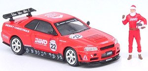 Nissan スカイライン GT-R R34 `X`MAS 22` Special Edtion