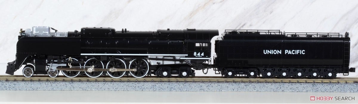 UP FEF-3 蒸気機関車 #844 (黒) ☆外国形モデル (鉄道模型) - ホビー