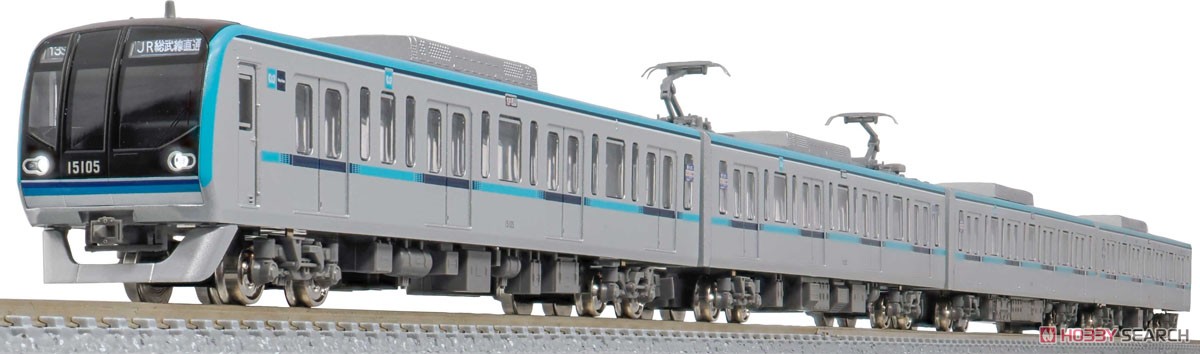 東京メトロ 15000系 (行先表示点灯) 基本4両編成セット (動力付き