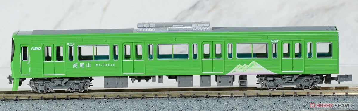 京王 8000系 (高尾山トレイン・識別灯点灯) 基本4両編成セット (動力